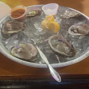 Oysters On The Half Shell