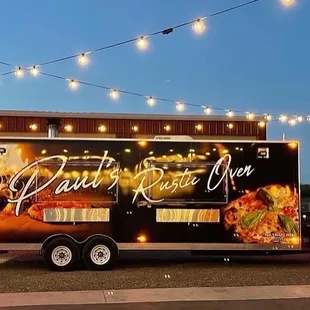 24' fully enclosed pizza trailer with Valoriani from Italy inside.