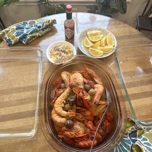 Crawfish and Shrimp