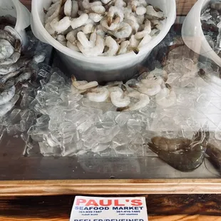 Fresh local shrimp. So tasty!