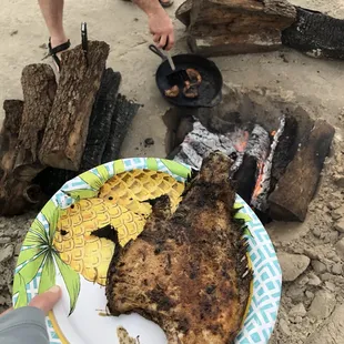 Fantastic Flounder &amp; Jumbo Shrimp!!!!  Plus it helps that my sweetie is an awesome, blessed, loving cook!!!!