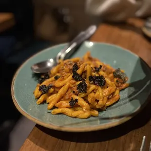 Saffron Casarecce pasta