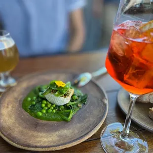 Smoked burrata and il doge
