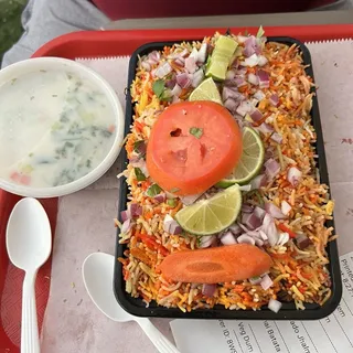 20. Veg Dum Biryani