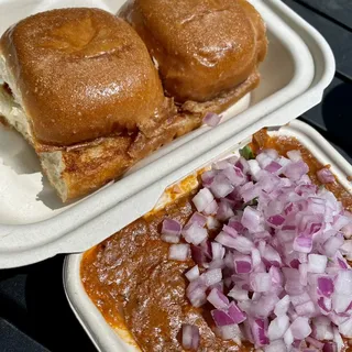 SPICY Pav Bhaji - Amul Butter