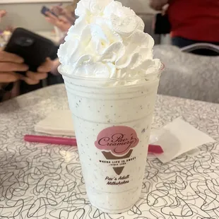 Butterbeer milkshake