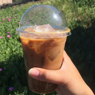 Iced White Mocha Caramel Cold Brew