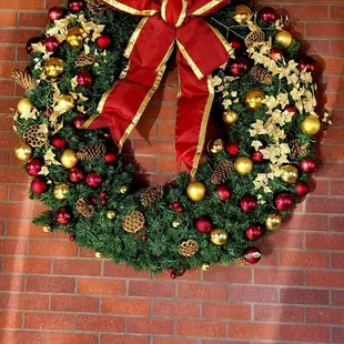 Christmas decorations are up at the Pavilions and beautiful they are.