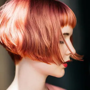 This @aveda color gives us all the summertime feels! Get your fresh summer color with us.