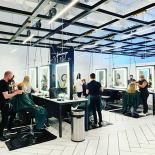 Nothing like that positive energy of a busy day in the salon!