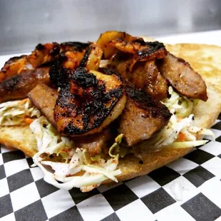 Shrimp and andouille sausage