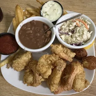 Shrimp platter