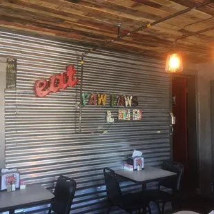 The interior - been open since 1968!