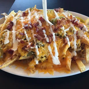 Ultimate fries...half order is huge!