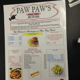 sushi and sashimi, menu