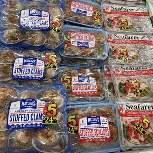 a display of dog treats