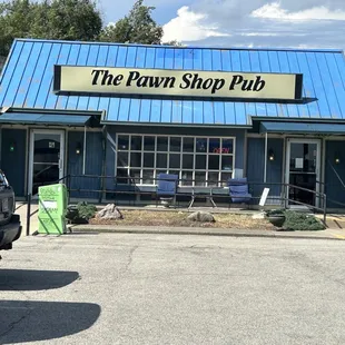 the front of the pawn shop pub