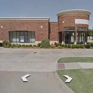 Located in that building. The store front.