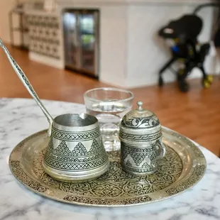 Turkish coffee ($6)
