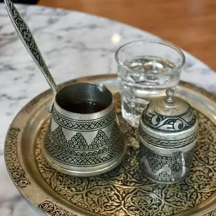 Turkish coffee ($6)