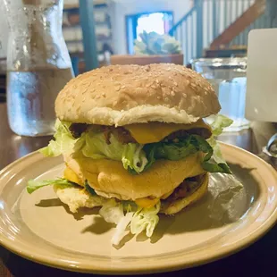 The 88 Burger&apos;s &quot;Big Love to Mama&quot; burger.