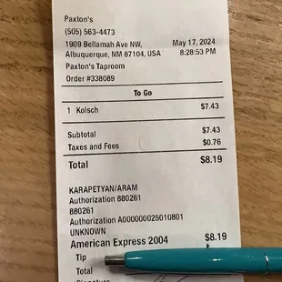 The kolsch was my favorite