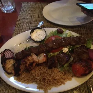 Broiled Kabob Trio