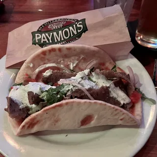 Gyros Pita Bread Sandwich