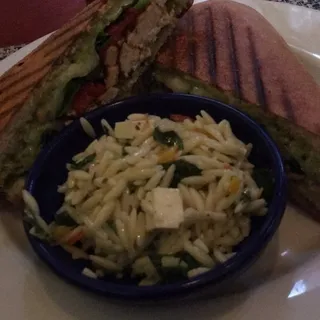 Grilled Chicken - Pesto Panini