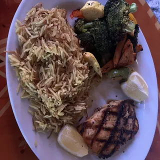 Broiled Salmon