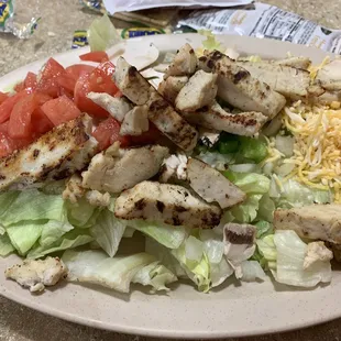 Grilled chicken salad