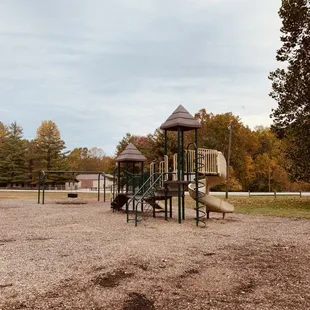 When you have kiddos...you find the nearest playground