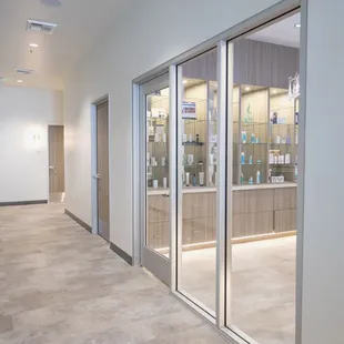 Paz Dermaspa Cosmetic Store in the Fresno office.