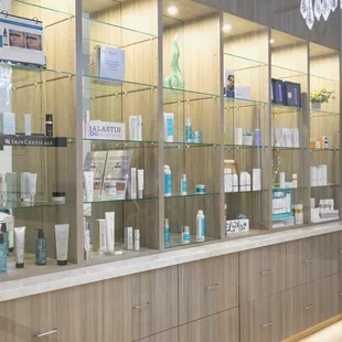 Items in the PazDermaSpa cosmetic store.
