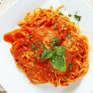Spaghetti Meatballs