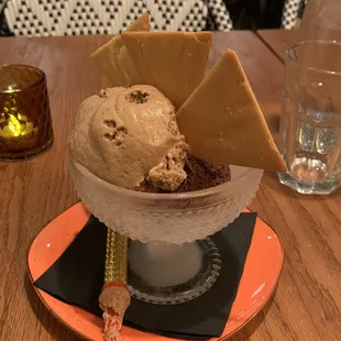 Coffee and Chocolate Gelato