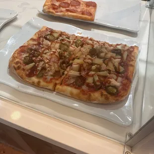 pizza, food