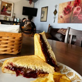 Gourmet peanut butter and jelly