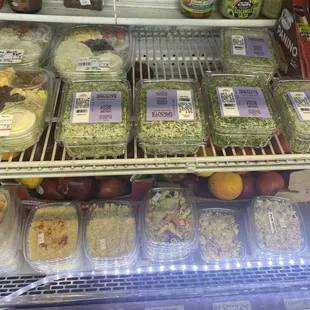 Pre made sandwiches and salads