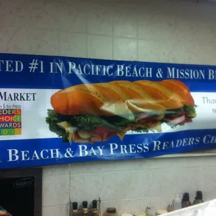 #1 Sandwich in PB and Mission Beach combined!