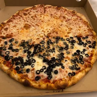 Olives pizza