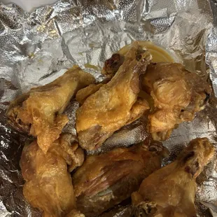 We said barbecue chicken And we got dry old chicken