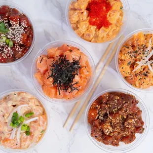 Variety of Poke