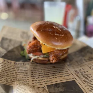 Buffalo chicken sandwich