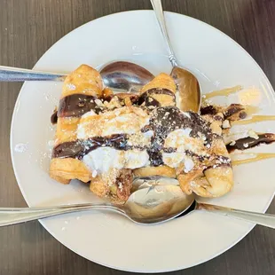 Fried Banana Pudding