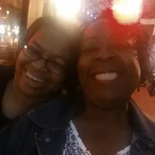 Had yo hang with my girl.... cause we cool like that.