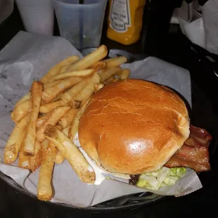 White stuff... grilled with bacon