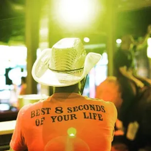  a man in a cowboy hat