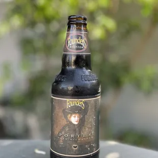 a bottle of beer on a table