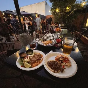 Food truck tacos for engagement party